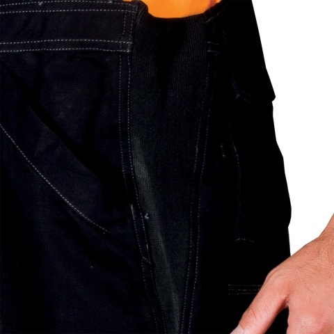 SPODNIE OCHRONNE OGRODNICZKI DYNAMITE CZARNO-SZARE