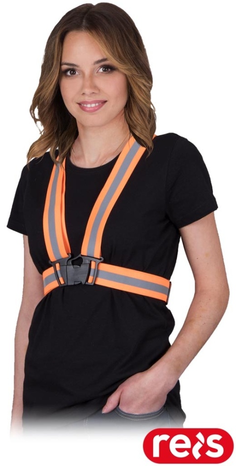 SZELKI ODBLASKOWE KOS-STRAPE POMARAŃCZOWE