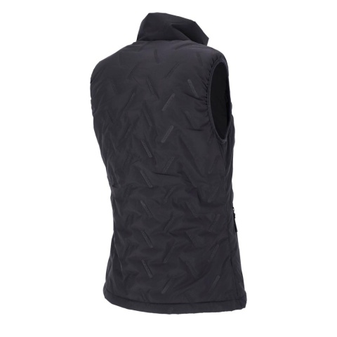 BEZRĘKAWNIK OCHRONNY OCIEPLANY ISLA DAMSKI PIKOWANY CZARNY