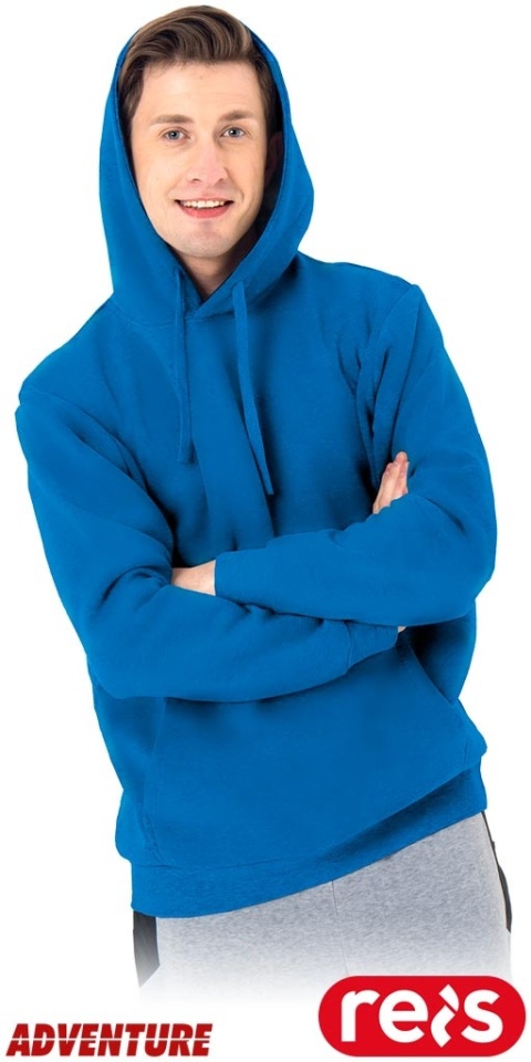 BLUZA OCHRONNA KANGU DRESOWA Z KAPTUREM NIEBIESKA