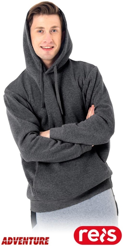 BLUZA OCHRONNA KANGU DRESOWA Z KAPTUREM CIEMNOSZARA