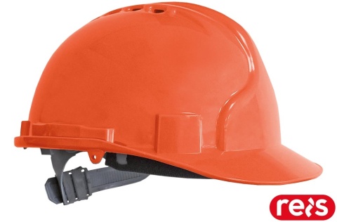 HEŁM OCHRONNY KAS POMARAŃCZOWY