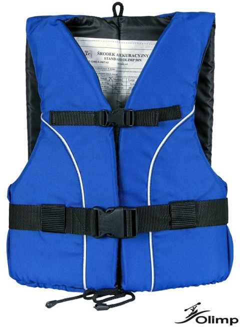 KAMIZELKA ASEKURACYJNA KAP-AS50N OLIMP NIEBIESKO CZARNA