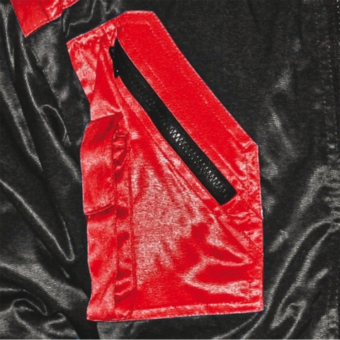 KURTKA OCHRONNA OCIEPLANA ICEBERG 4W1 ODPINANE RĘKAWY, PODPINKA BIAŁA