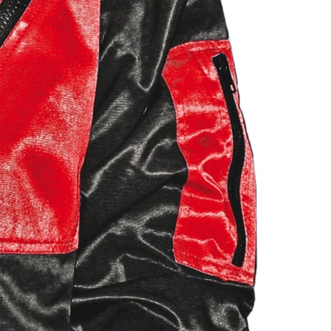 KURTKA OCHRONNA OCIEPLANA ICEBERG 4W1 ODPINANE RĘKAWY, PODPINKA GRANATOWO-NIEBIESKA