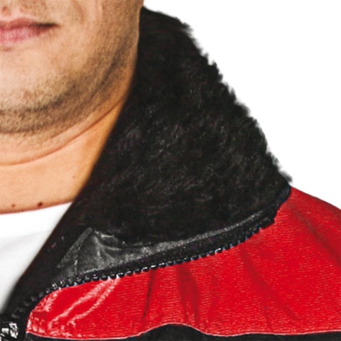 KURTKA OCHRONNA OCIEPLANA ICEBERG 4W1 ODPINANE RĘKAWY, PODPINKA CZARNO-SZARA