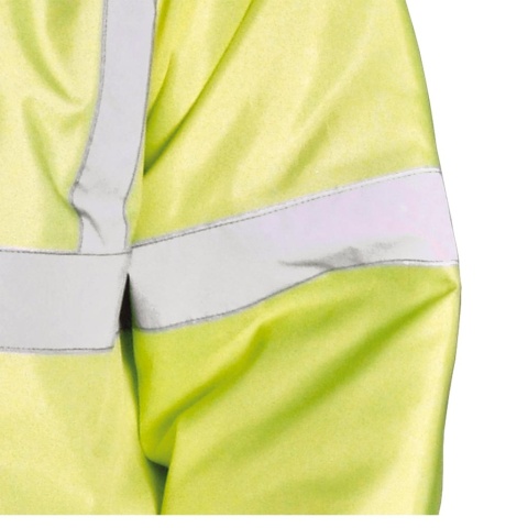 KURTKA OCHRONNA OCIEPLANA K-VIS IDEALNA DLA DROGOWCÓW POMARAŃCZOWA