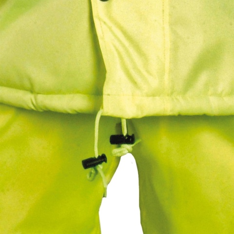 KURTKA OCHRONNA OCIEPLANA K-VIS IDEALNA DLA DROGOWCÓW POMARAŃCZOWA