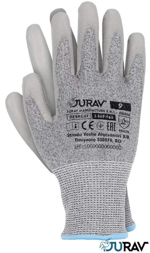 RĘKAWICE OCHRONNE DEVACUT J-369-963 12par