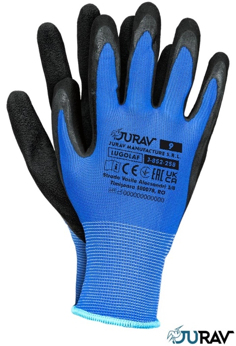 RĘKAWICE OCHRONNE LUGOLAF J-852-258 12par