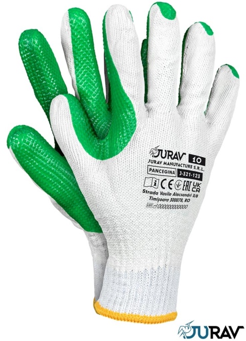 RĘKAWICE OCHRONNE PANCEGINA J-321-123 BRUKARSKIE 12par