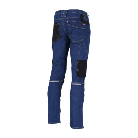 SPODNIE OCHRONNE DO PASA JEANSOWE JEANS303 CZARNE