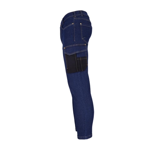 SPODNIE OCHRONNE DO PASA JEANSOWE DAMSKIE JEANS-L727