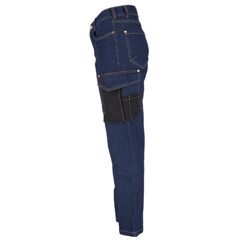SPODNIE OCHRONNE DO PASA JEANSOWE DAMSKIE JEANS-L727