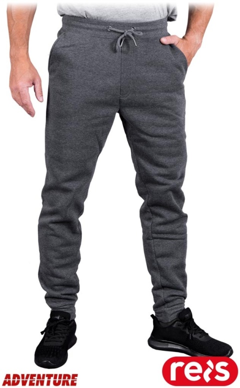 SPODNIE OCHRONNE DO PASA JOGGER DRESOWE CIEMNOSZARE