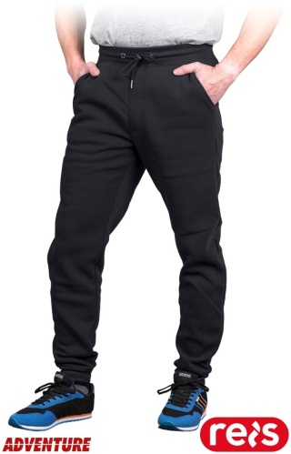 SPODNIE OCHRONNE DO PASA JOGGER DRESOWE CZARNE