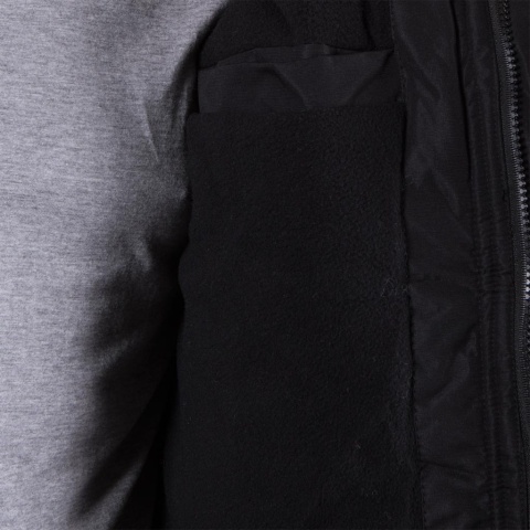 BEZRĘKAWNIK OCHRONNY OCIEPLANY HYPER CZARNO-SZARY