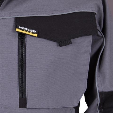 BLUZA OCHRONNA HARVERAIR SZARO-CZARNA