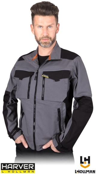 BLUZA OCHRONNA HARVERAIR SZARO-CZARNA