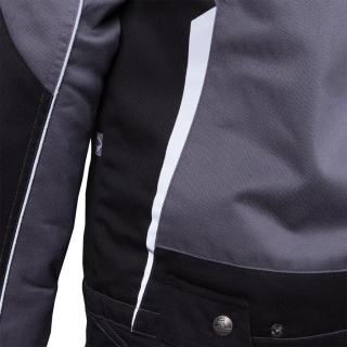 BLUZA OCHRONNA HARVER TKANA, SZARO-CZARNA