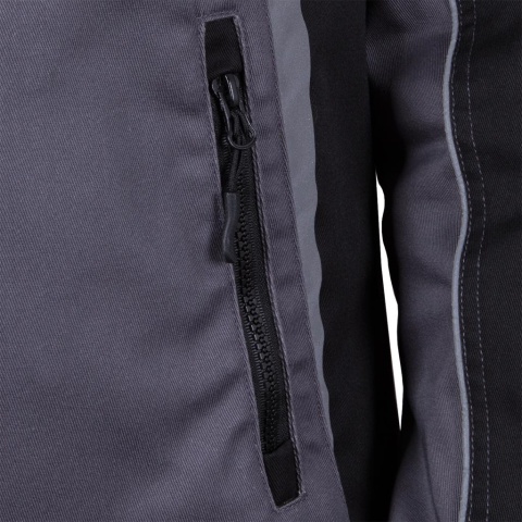 BLUZA OCHRONNA HARVER TKANA, SZARO-CZARNA