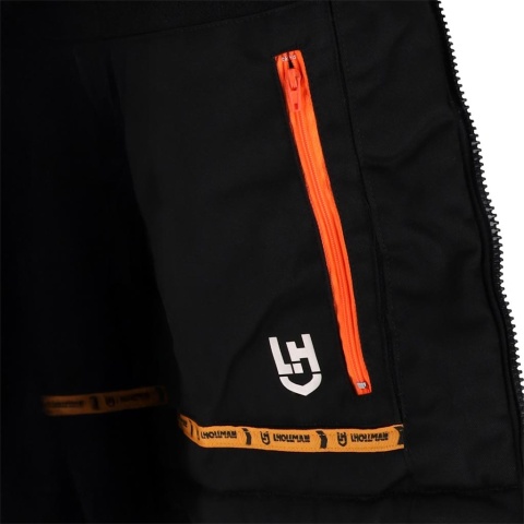 KURTKA OCHRONNA OCIEPLANA HARVERCOOL CZARNO-ŻÓŁTO-POMARAŃCZOWA