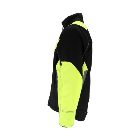 KURTKA OCHRONNA OCIEPLANA HARVERCOOL CZARNO-ŻÓŁTO-POMARAŃCZOWA