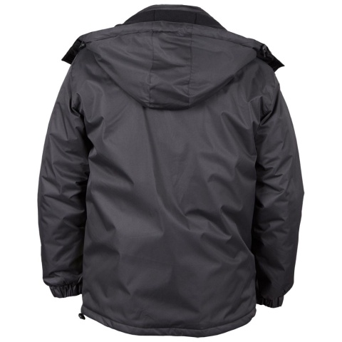 KURTKA OCHRONNA OCIEPLANA HERMAN POLAR CZARNO-SELEDYNOWA