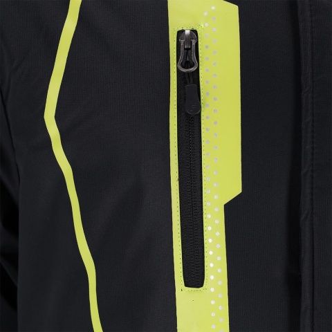 KURTKA OCHRONNA OCIEPLANA HOLM GRANATOWO-CZARNA