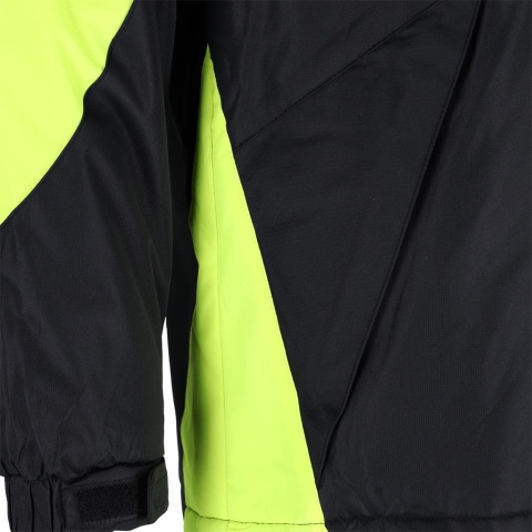 KURTKA OCHRONNA OCIEPLANA HOLM CZARNO-ŻÓŁTA