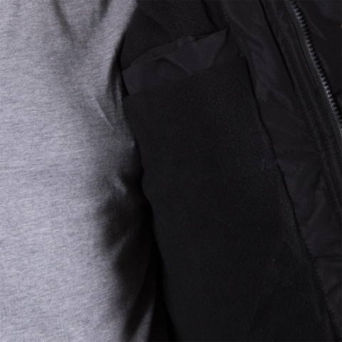 KURTKA OCHRONNA OCIEPLANA HYPER CZARNO-SZARA