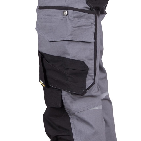 SPODNIE OCHRONNE DO PASA HARVERAIR SZARO-CZARNE