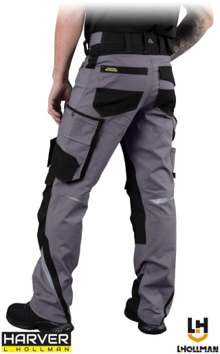 SPODNIE OCHRONNE DO PASA HARVERAIR SZARO-CZARNE