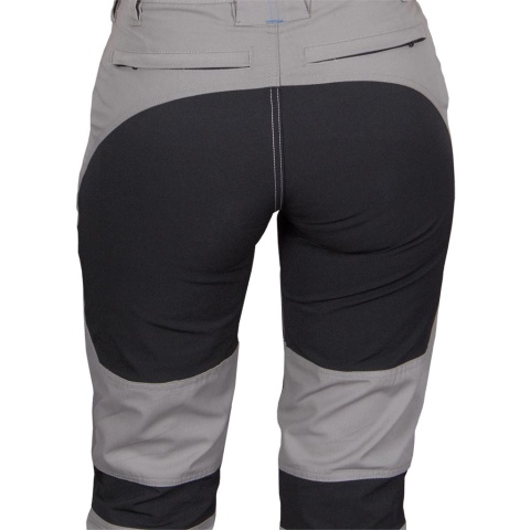 SPODNIE OCHRONNE DO PASA HOBBER DAMSKIE CIEMNOSZARO-CZARNE