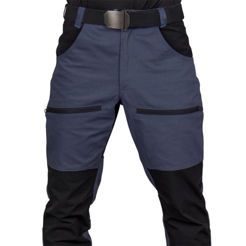 SPODNIE OCHRONNE DO PASA HOBBER KHAKI-CZARNE