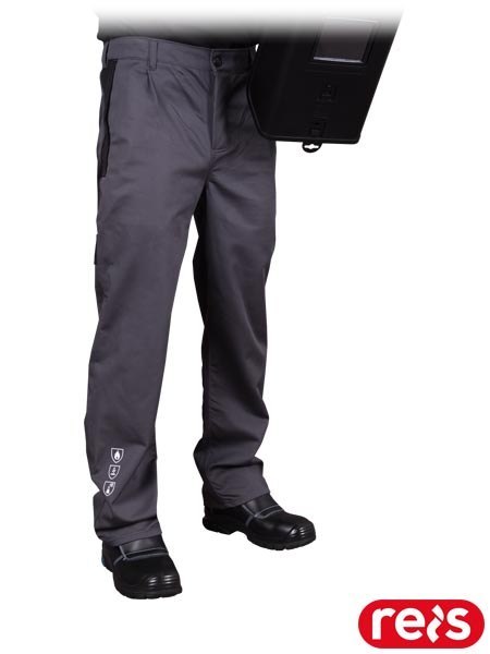 SPODNIE OCHRONNE DO PASA ANTYELEKTROSTATYCZNE, TRUDNOPALNE UMV-2