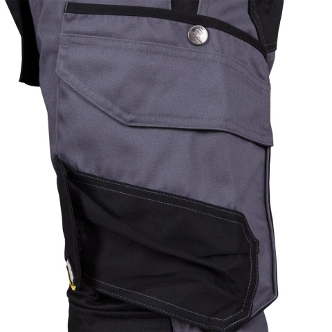 SPODNIE OCHRONNE OGRODNICZKI HARVER BIAŁO-SZARE