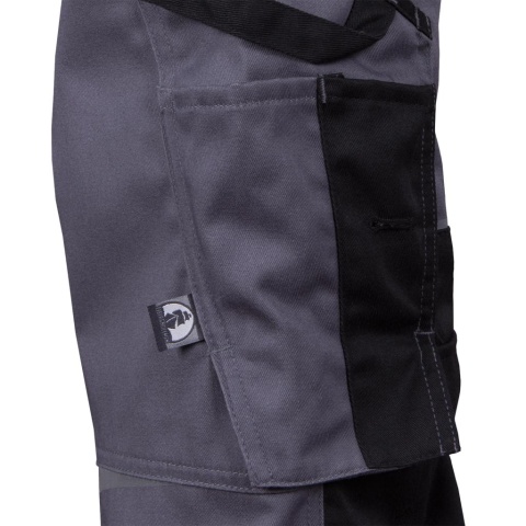 SPODNIE OCHRONNE OGRODNICZKI HARVER BIAŁO-SZARE