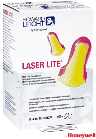 WKŁADKI PRZECIWHAŁASOWE LASERLITE LS500 SNR=35 dB 1000SZT