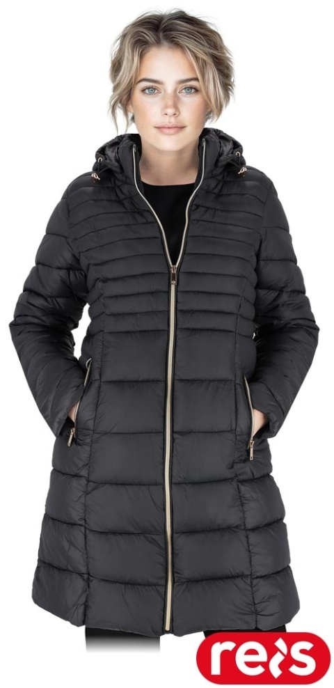 KURTKA OCHRONNA OCIEPLANA GRITA DAMSKA CZARNA