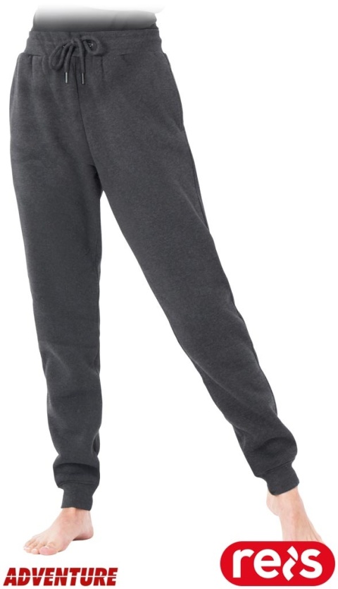 SPODNIE OCHRONNE DO PASA GYMMER DAMSKIE CIEMNOSZARE