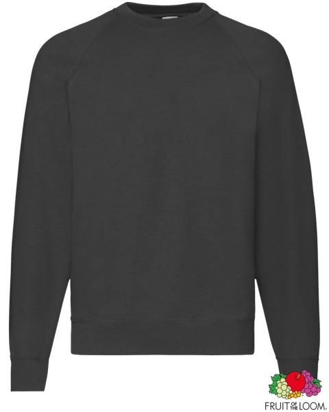 BLUZA FOTL-622160 REGLAN SWEAT CLASSIC CZARNA