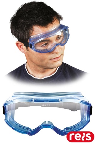 GOGLE OCHRONNE SAMURITO JASNONIEBIESKIE