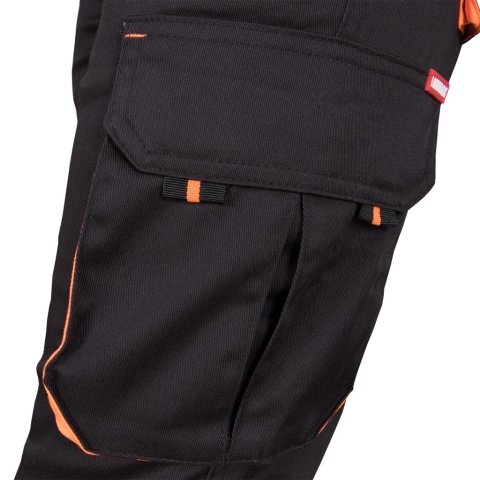 SPODNIE OCHRONNE DO PASA FRAU-JOG DAMSKIE SZARO-CZERWONE