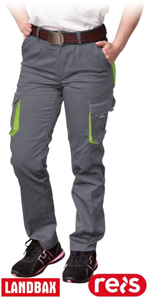 SPODNIE OCHRONNE DO PASA FRAULAND DAMSKIE SZARO-ŻÓŁTE