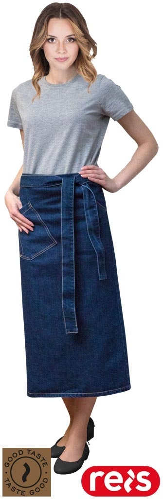 ZAPASKA OCHRONNA JEANS FORTE 3 DŁUGOŚCI