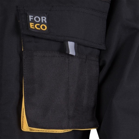 Bluza robocza FORECO-J SBJS męska BHP wzmocniona 260g zamek kieszenie OEKO-TEX