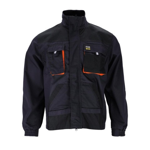 BLUZA OCHRONNA FORECO CZARNO-SZARA