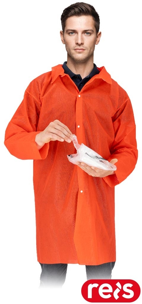 FARTUCH LAB POMARAŃCZOWY