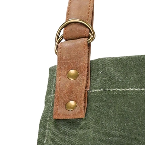 FARTUCH OCHRONNY CHISEL WOSKOWANA TKANINA, DLA RZEMIEŚLNIKÓW BRĄZOWY